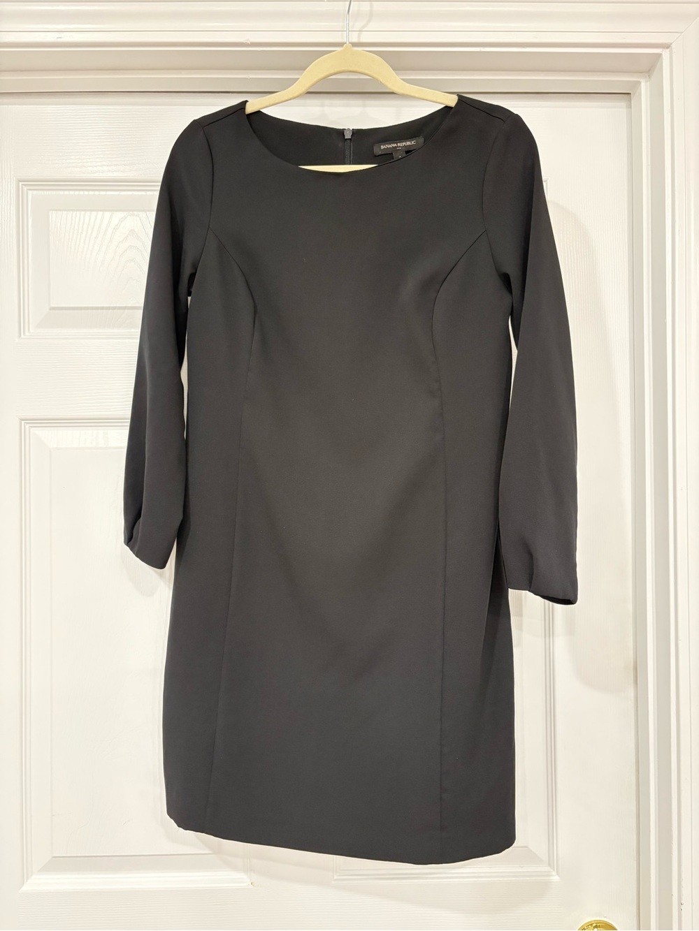 Banana Republic Black Sheath Dress